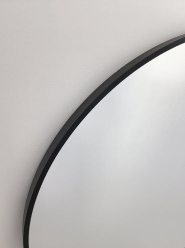 Black Metal Arch Mirror - Small 80cm x 100cm, image 5