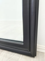 Window Style Mirror - Black Arch 70 CM x 130 CM - 45-Degree Angle