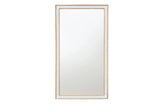 Gold Beaded Framed Mirror - X Large 190cm x 100cm