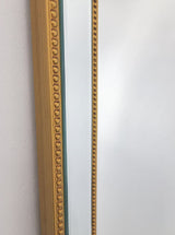 Gold Beaded Framed Mirror - X Large 190cm x 100cm - Rear View