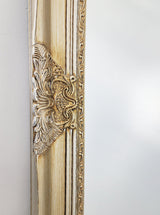 French Provincial Ornate Mirror - ANTIQUE CHAMPAGNE - X Large 100cm x 190cm - 45-Degree Angle