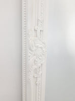French Provincial Ornate Mirror - White - Medium 70cm x 170cm, image 5