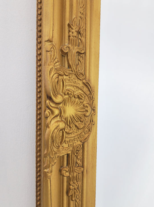 French Provincial Ornate Mirror - Country Gold - Medium 70cm x 170cm, image 4