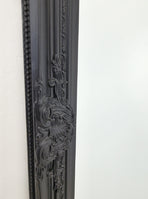 French Provincial Ornate Mirror - Black - Small 80cm x 110cm, image 3