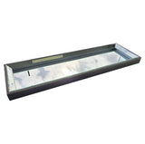 Beaded Tray - Silver Large - Side View