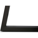 Begonia Dining Table 220cm Live Edge Solid Mango Wood Unique Furniture - Natural - Low Angle