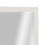 Foxglove Dresser Mirror Vanity Dressing Table Mountain Ash Wood Frame - White - Close-Up Angle