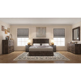 Catmint Dresser Mirror Vanity Dressing Table Solid Pine Wood Frame - Grey Stone - Front View