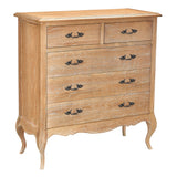 Bali 3pc Set 2 Bedside Tallboy Storage Cabinet Side End Table Oak - Top-Down View