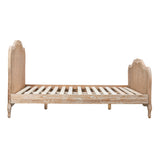 Bali 5pc Queen Bed Suite Bedside Dresser Bedroom Rattan Furniture Package Oak - Top-Down View