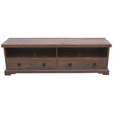 Florence ETU Entertainment TV Unit 180cm 2 Drawer Solid Mango Timber Wood