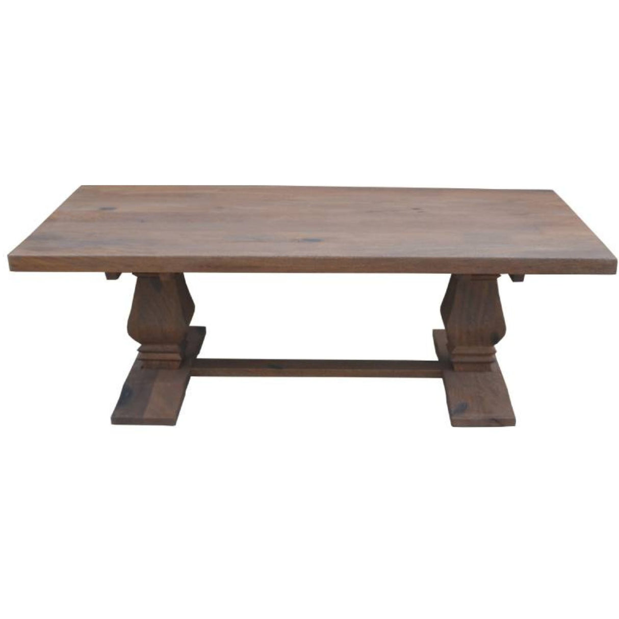 Florence Coffee Table 140cm Pedestal Solid Timber Wood French Provincial
