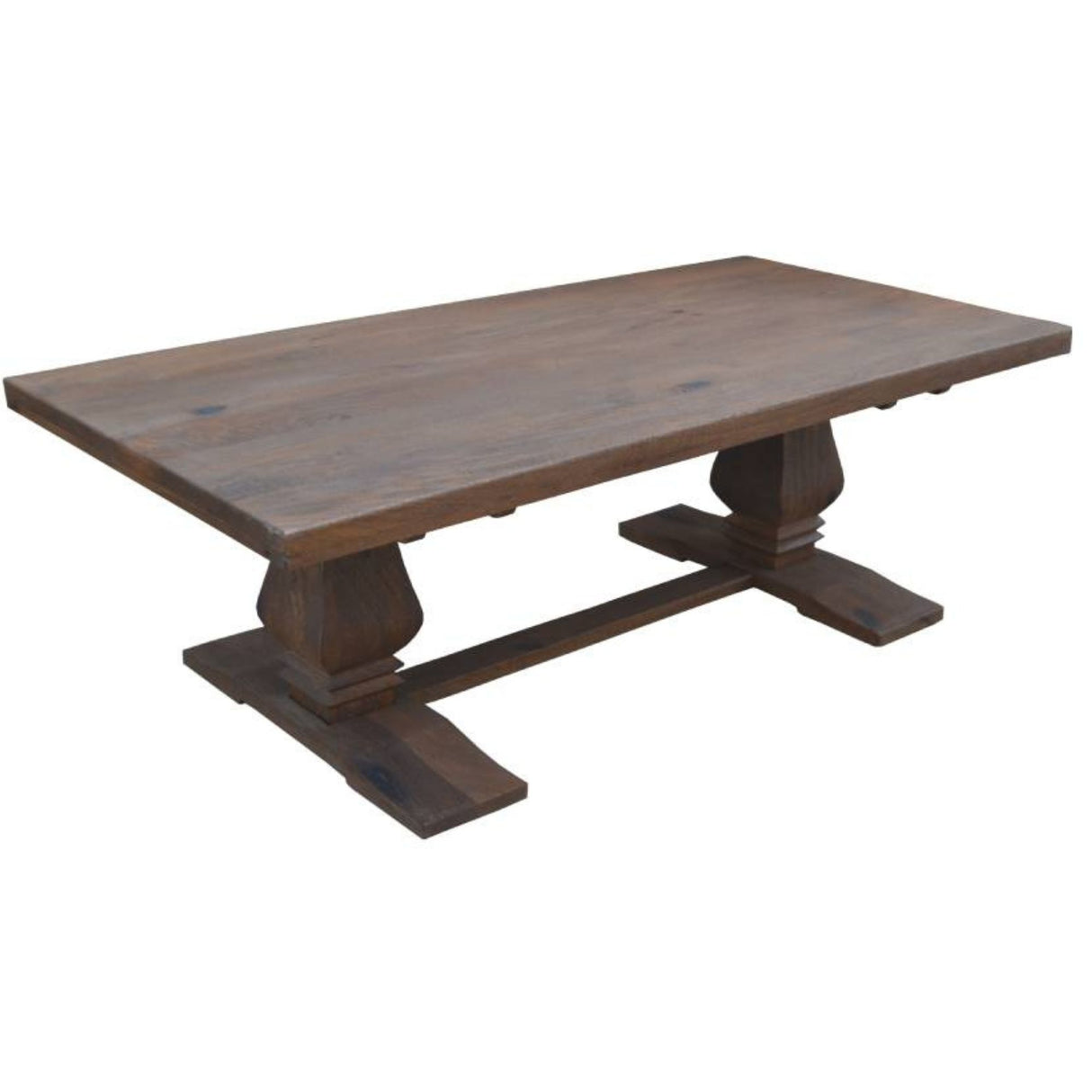 Florence Coffee Table 140cm Pedestal Solid Timber Wood French Provincial