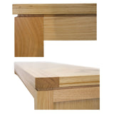Rosemallow ETU Entertainment TV Unit 185cm 3 Drawer Solid Messmate Timber Wood - Close-Up Angle