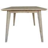 Grevillea Dining Table 180cm Solid Acacia Timber Wood Tropical Furniture - Brown - Top-Down View