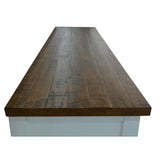Norah ETU Entertainment TV Unit 180cm 3 Drawer Solid Acacia Timber Wood - Top-Down View