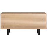 Aconite Buffet Table 180cm 2 Door 3 Drawer Solid Messmate Timber Wood - Natural - 45-Degree Angle