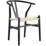 Aconite 7pc 180cm Dining Table Set 6 Wishbone Chair Solid Messmate Timber Wood - Low Angle