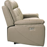 Kingsman 3+2+1 Seater Electric Recliner Sofa Genuine Leather Home Theater Lounge - Rear View