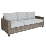 Sophy 3+2+1 Seater Wicker Rattan Outdoor Sofa Set Coffee Side Table Chair Lounge - 45-Degree Angle