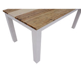 Orville Dining Table 200cm Solid Acacia Wood Home Dinner Furniture - Multi Color - Low Angle