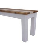 Orville Dining Bench 170cm Solid Acacia Wood Home Dinner Furniture - Multi Color - Low Angle