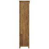 Birdsville Bookshelf Bookcase Display Unit Solid Mt Ash Timber Wood - Brown - Low Angle