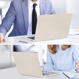 15 inch Air 2023 MacBook Air Matte Case  A2941 M2 Chip Hard Shell Case Keyboard Cover Grey - Rear View