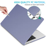 15 inch Air 2023 MacBook Air Matte Case  A2941 M2 Chip Hard Shell Case Keyboard Cover - Top-Down View