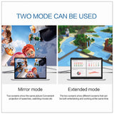 1.8M USB Type C USB-C Thunderbolt 3 to DVI Cable Male to Male Converter - 45-Degree Angle