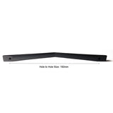 192MM Black Zinc Alloy Kitchen Nickel Door Cabinet Drawer Handle Pulls - Side View