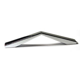 96MM Silver Zinc Alloy Kitchen Nickel Door Cabinet Drawer Handle Pulls - Front View