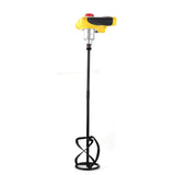 Handheld 2 in 1 High Speed Paint Mixer Spray sprayer Painting Guns 650w 800ml - Side View