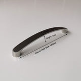 Brushed Nickel Kitchen Door Cabinet Drawer Handle Pulls 160MM - Top-Down View