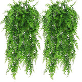 Set of 2 76cm Artificial Eucalyptus Greenery - Faux Plants for Home, Office, and Event Decoration