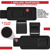 Pair Weight Lifting Hooks Straps Grip Wrist Wrap Support Powerlifting Deadlift Pull Up - 45-Degree Angle