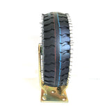 10Inch Fixed Castor Caster Pneumatic Tyres Tyre Wheel Trolley Cart Wheelbarrow