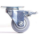 3 inch Heavy Duty Caster Wheels Swivel with Brake Locking Casters Castor Wheels Cart Furniture Workbench - Extra Image