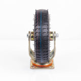 4x 8 Inch Castor Caster 2x swivel 2x fixed Pneumatic Tyres Wheels  Trolley Cart Wheelbarrow