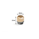 Gold Solid Modern Design Furniture Kitchen Cabinet Handles Drawer Bar Handle Pull Knob - Front View