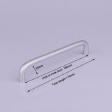 Aluminium Kitchen Cabinet Handles Drawer Bar Handle Pull 160mm - Top-Down View