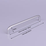 Aluminium Kitchen Cabinet Handles Drawer Bar Handle Pull 192mm - Top-Down View