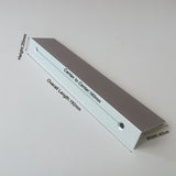 Aluminum Kitchen Cabinet Bar Handles  Drawer Handle Pull white hole to hole 160mm - Front View