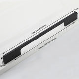 Slim Design Kitchen Cabinet Handles Drawer Bar Handle Pull Black 320MM - Front View