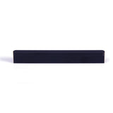 Solid Zinc Furniture Kitchen Bathroom Cabinet Handles Drawer Bar Handle Pull Knob Black 128mm - Top-Down View