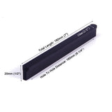 Solid Zinc Furniture Kitchen Bathroom Cabinet Handles Drawer Bar Handle Pull Knob Black 160mm - Front View