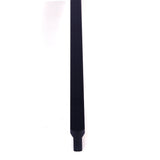 Solid Zinc Furniture Kitchen Bathroom Cabinet Handles Drawer Bar Handle Pull Knob Black 320mm - Side View