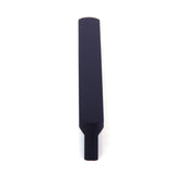 Solid Zinc Furniture Kitchen Bathroom Cabinet Handles Drawer Bar Handle Pull Knob Black 96mm - Side View