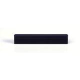 Solid Zinc Furniture Kitchen Bathroom Cabinet Handles Drawer Bar Handle Pull Knob Black 96mm - Top-Down View