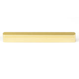 Solid Zinc Furniture Kitchen Bathroom Cabinet Handles Drawer Bar Handle Pull Knob Gold 128mm - Side View